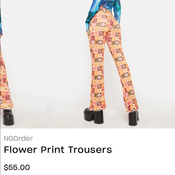 NGOrder
Flower Print Trousers US 6 - Picture 9 of 10